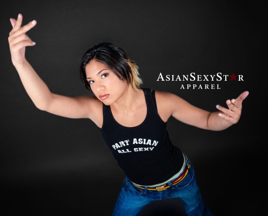 Asian Sexy Star Apparel campaign photograph