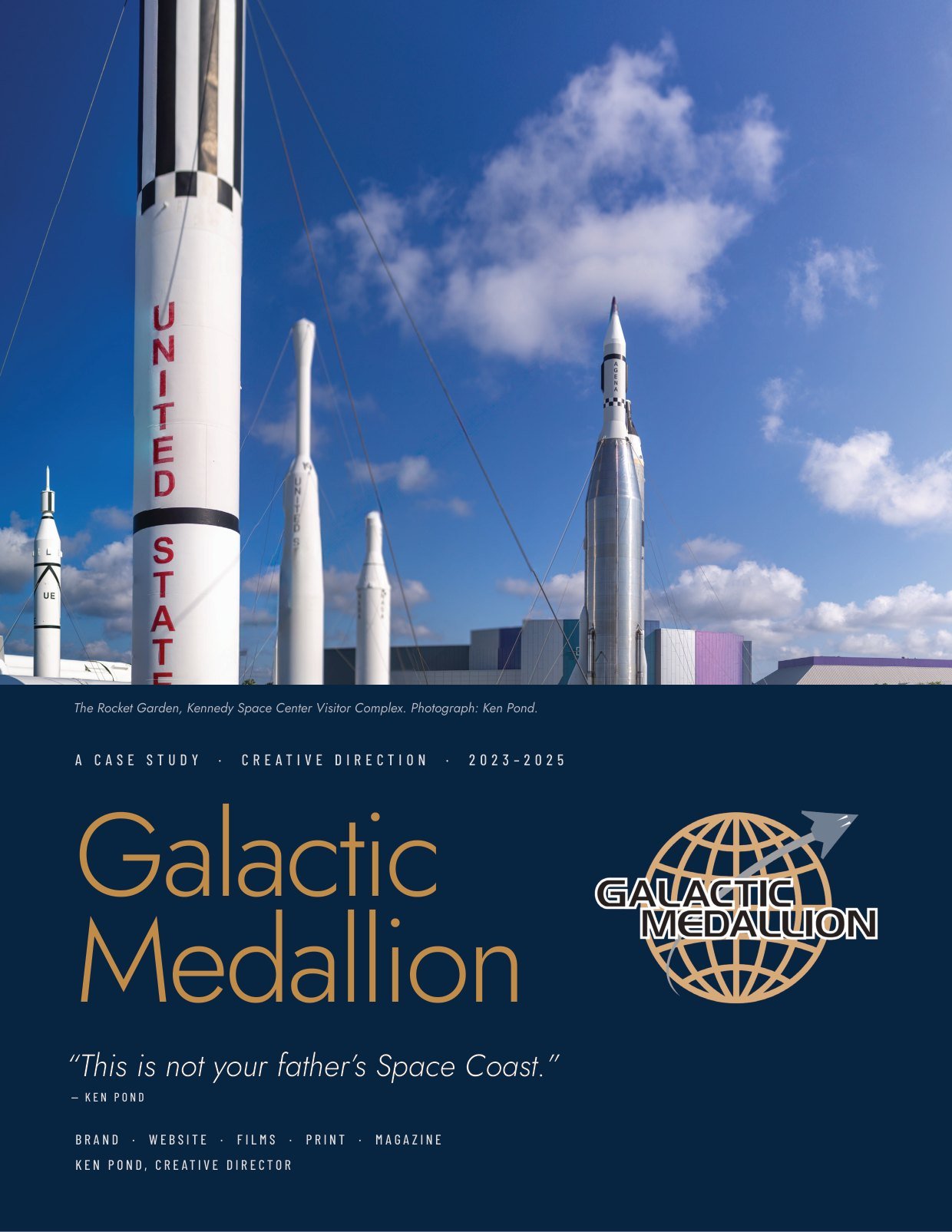 Galactic Medallion lookbook cover